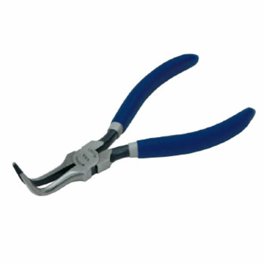 6-1/4" Thin Bent Chain Nose Pliers