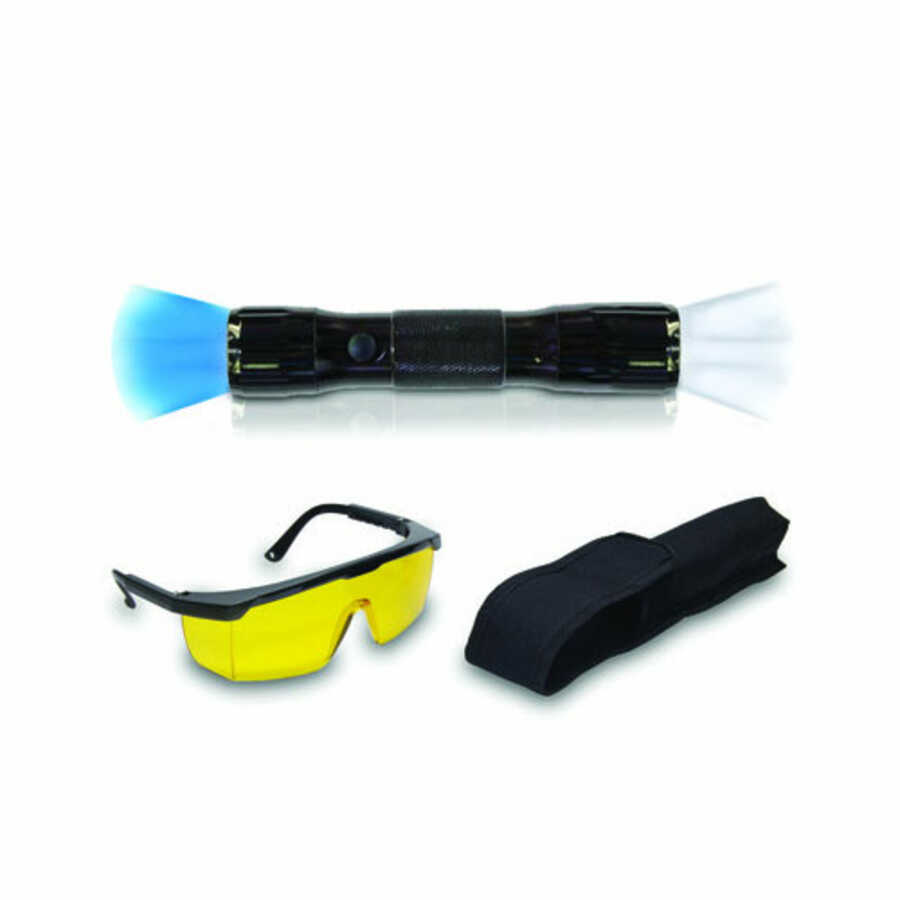 Dual-Max Multi-Purpose Cordless, Dual-Head Flashlight Leak Detec