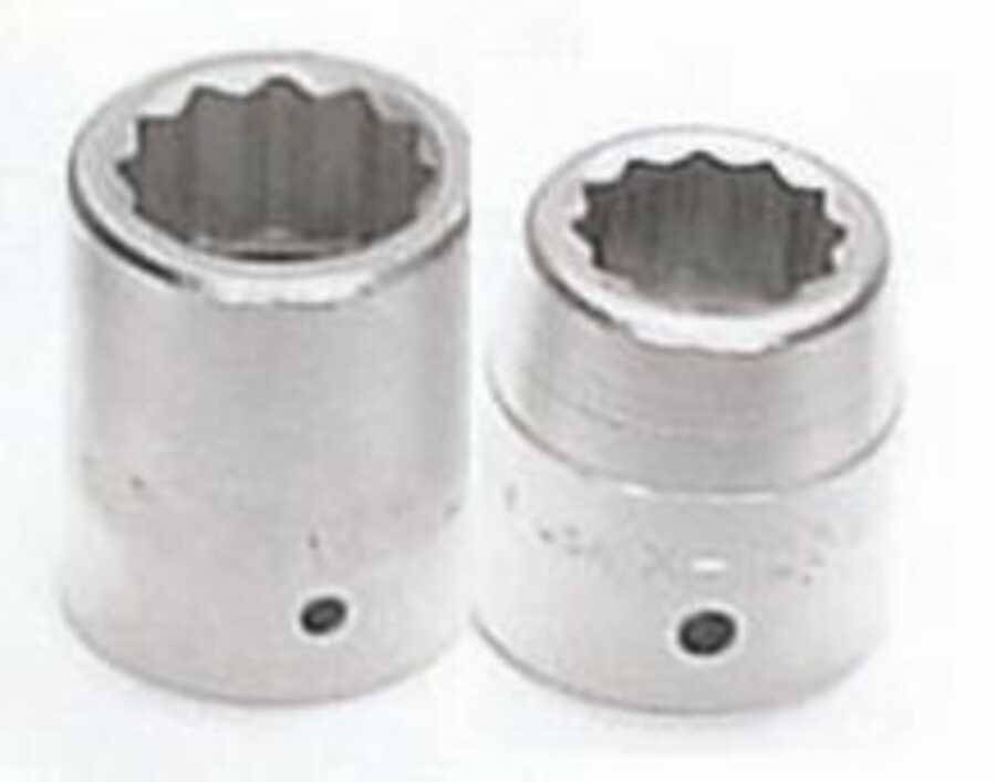 1" Drive 12-Point SAE 1-3/8" Shallow Socket