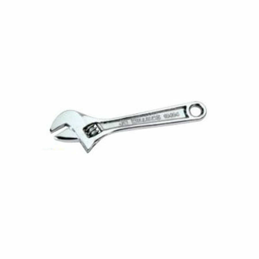 Heavy Duty Industrial Grade Chrome Adjustable Wrench with 2-3/16