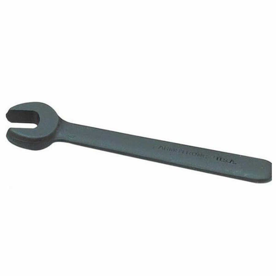 Black Oxide 15 Degree Offset Single Head Open End Wrench - 2-3/4