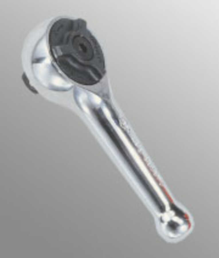 3/8" Drive 72 Teeth Stubby Reversible Ratchet