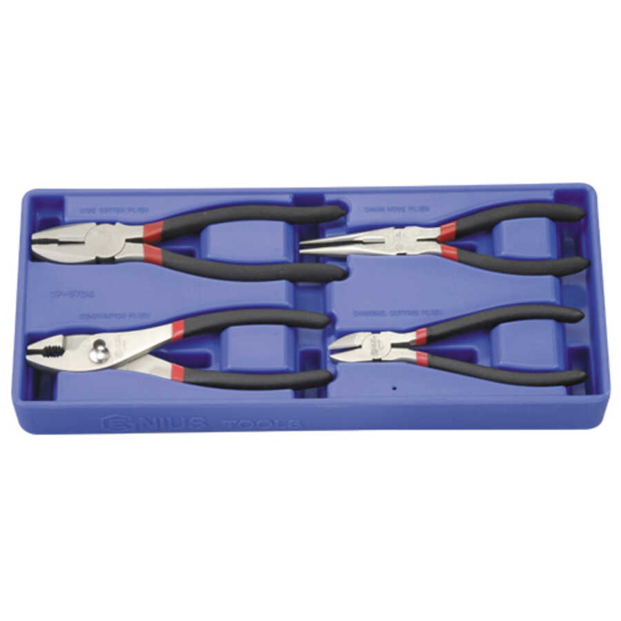 4 Pc General Purpose Pliers Set