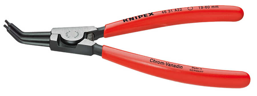 7 1/4" Circlip "Snap-Ring" Pliers- External 45? Angled