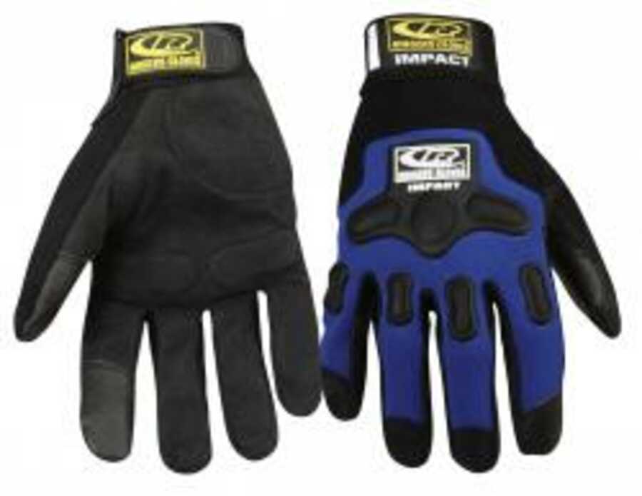 Split Fit Air Impact Glove Blue-XXL