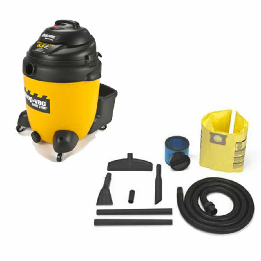 The Right Stuff Industrial Commercial Wet/Dry Vacuum 22 Gal 6.5