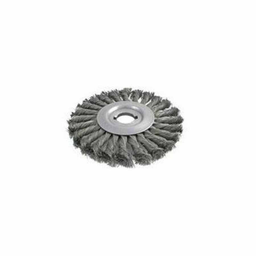 BTS-10 .016, 3/4 AH Knotted Wire Wheel - Medium Face Standard Tw