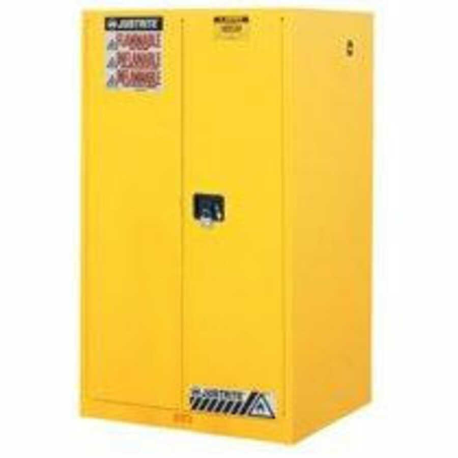 Sure-Grip EX Safety Cabinet for Flammables Yellow 90 Gallon Capa