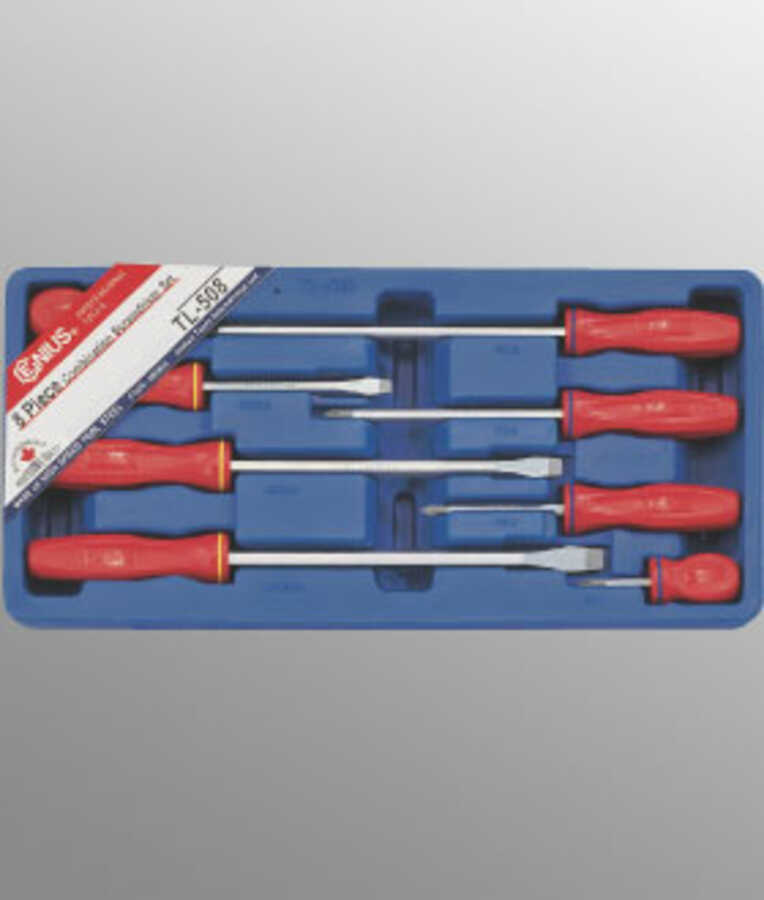 8PC Combination Screwdriver Set