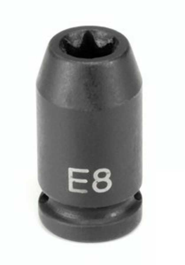 1/4" Drive x E8 External Star Impact Socket