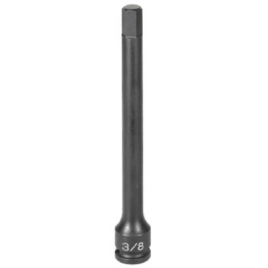 3/8" Drive x 9/32" Hex Driver 6" Length Impact Socket