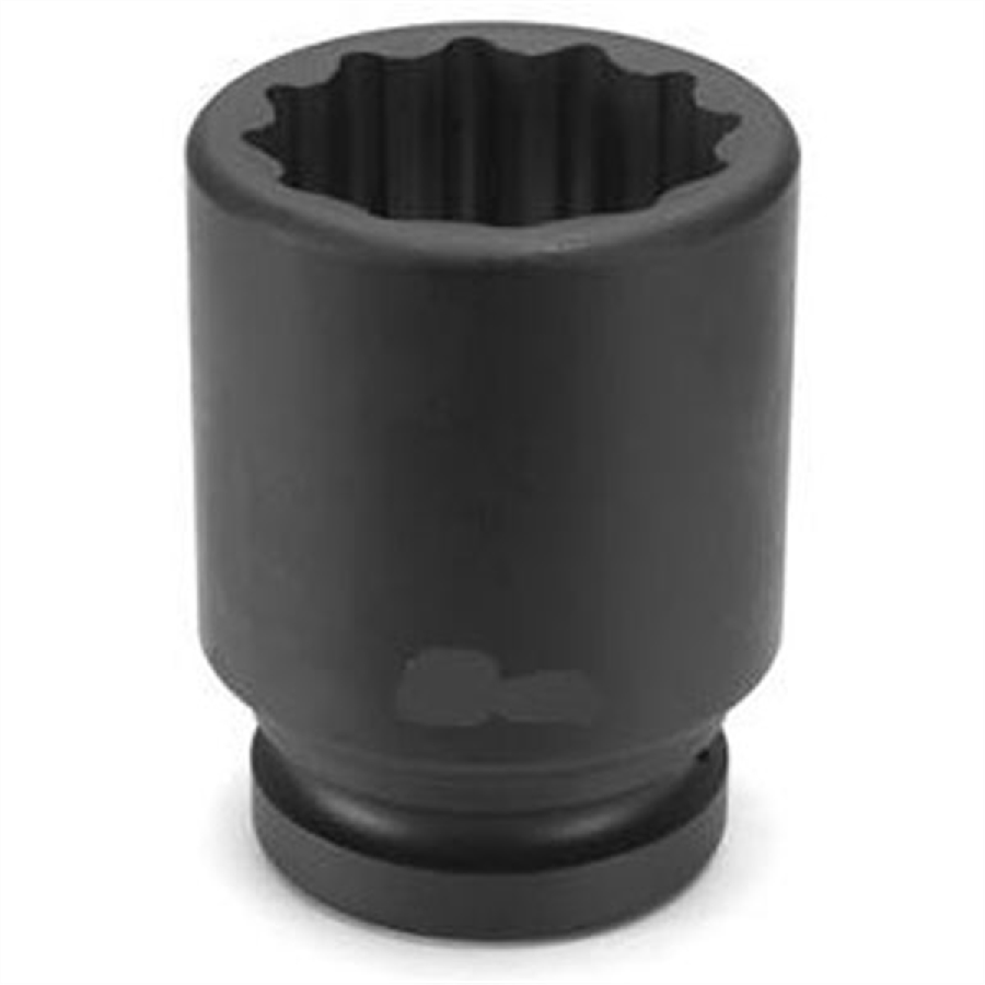 1" Drive x 25mm Deep - 12 Point Impact Socket