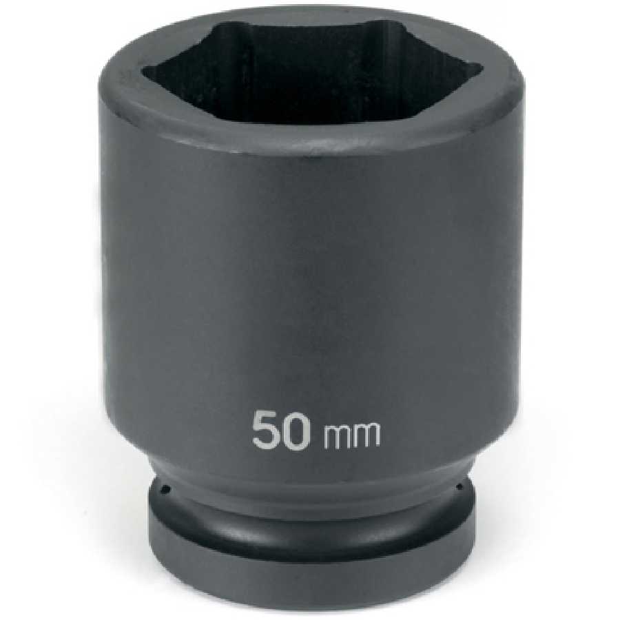 1-1/2" Drive x 34mm Deep 6pt Metric Impact Socket