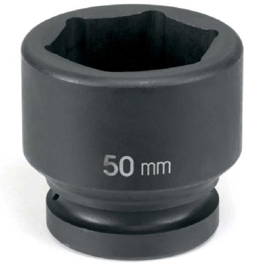 1-1/2" Drive x 58mm Standard 6pt Metric Impact Socket