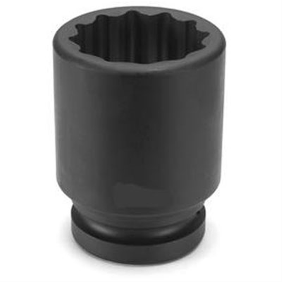 1-1/2" Drive x 58mm Deep - 12 Point Metric Impact Socket