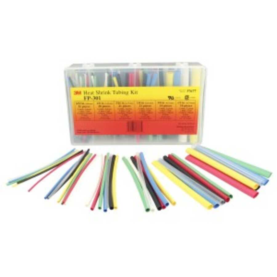 Heat Shrink Tubing FP-301, Color-Assortment Kit | 3M Automotive | 37677