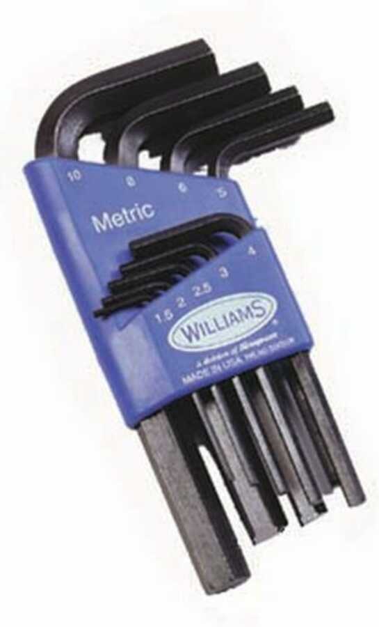 7 pc Metric Folding Hex Key Set