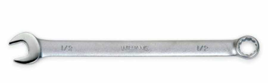 Satin Chrome Finish 7/16 Combination Wrench 12 Point