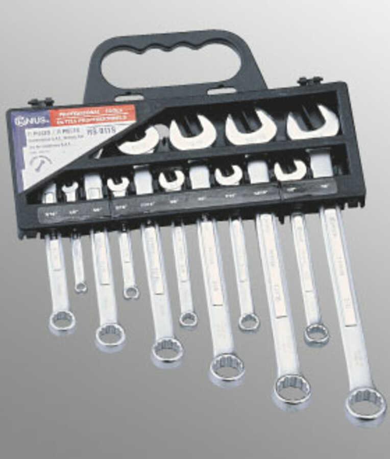 11 Piece Metric Combination Wrench Set