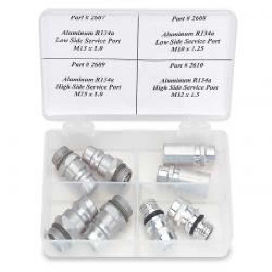 OE R134A Replacement Service Port Assortment