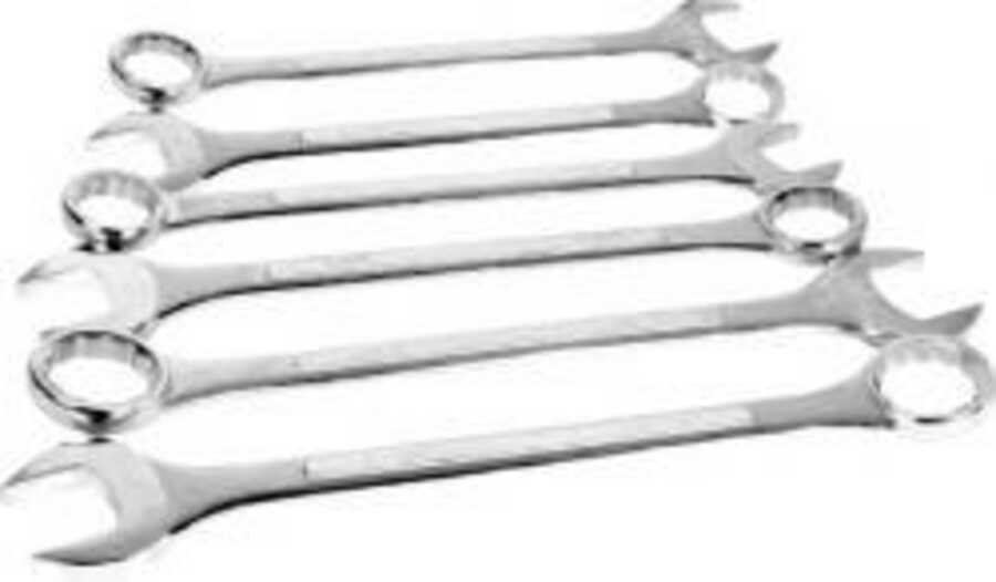 6 Piece Jumbo Wrench Set