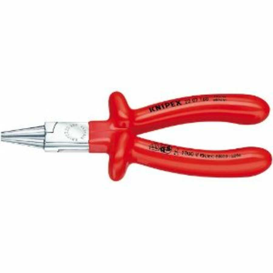 6-1/4" Round Nose Pliers, 1000 Volt Rated