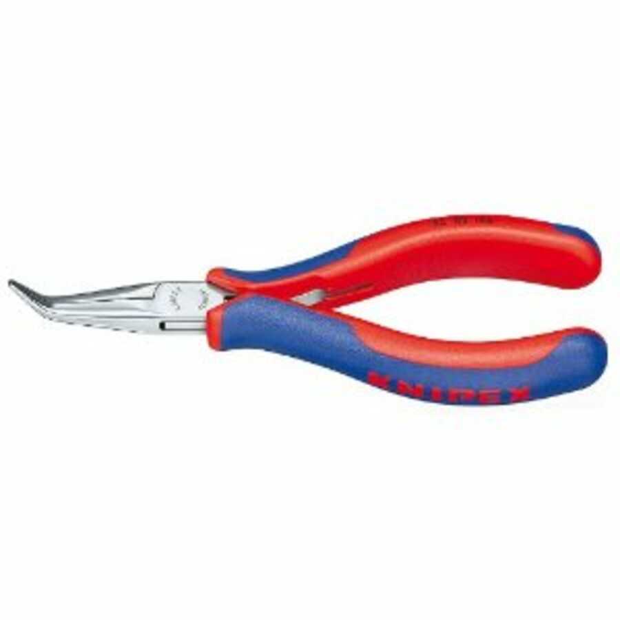 5-3/4" Electronics Pliers with Angled Half Round Tip