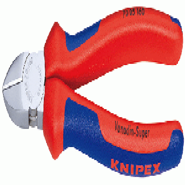 7-1/4" Diagonal Cutters, Chrome Plated, Comfort Grips