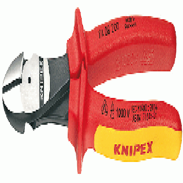 8" High Leverage Diagonal Cutters, Polished, Comfort Grip