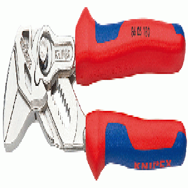 7-1/4" Pliers/Wrench Tool, Comfort Grip, Narrow Jaw