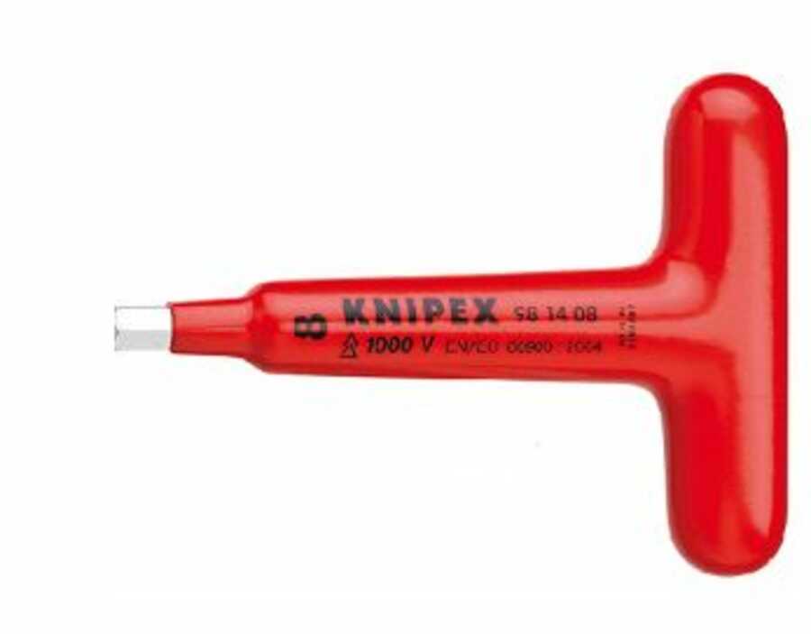 8mm T-Handle Hex Driver, 1000V Insulated