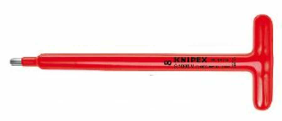 5mm T-Handle Hex Driver, 1000V Insulated