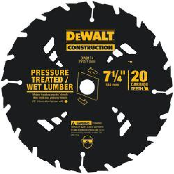 7-1/4" Piranha Carbide Saw Blade