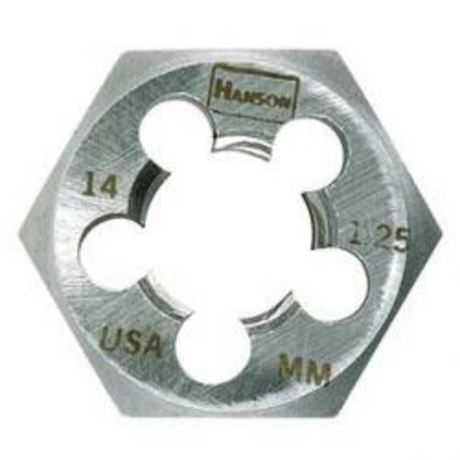 Hex Die, Rethreading, High Carbon Steel, 30mm x 1.50