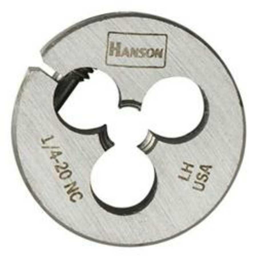 7/16" - 20 NF - Left-Hand Adjustable Round Fractional Die