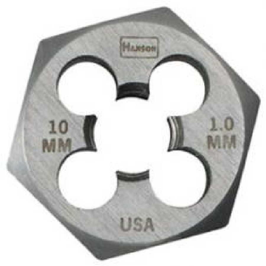 High Carbon Steel Hexagon 1" Across Flat Die 8mm-1.25