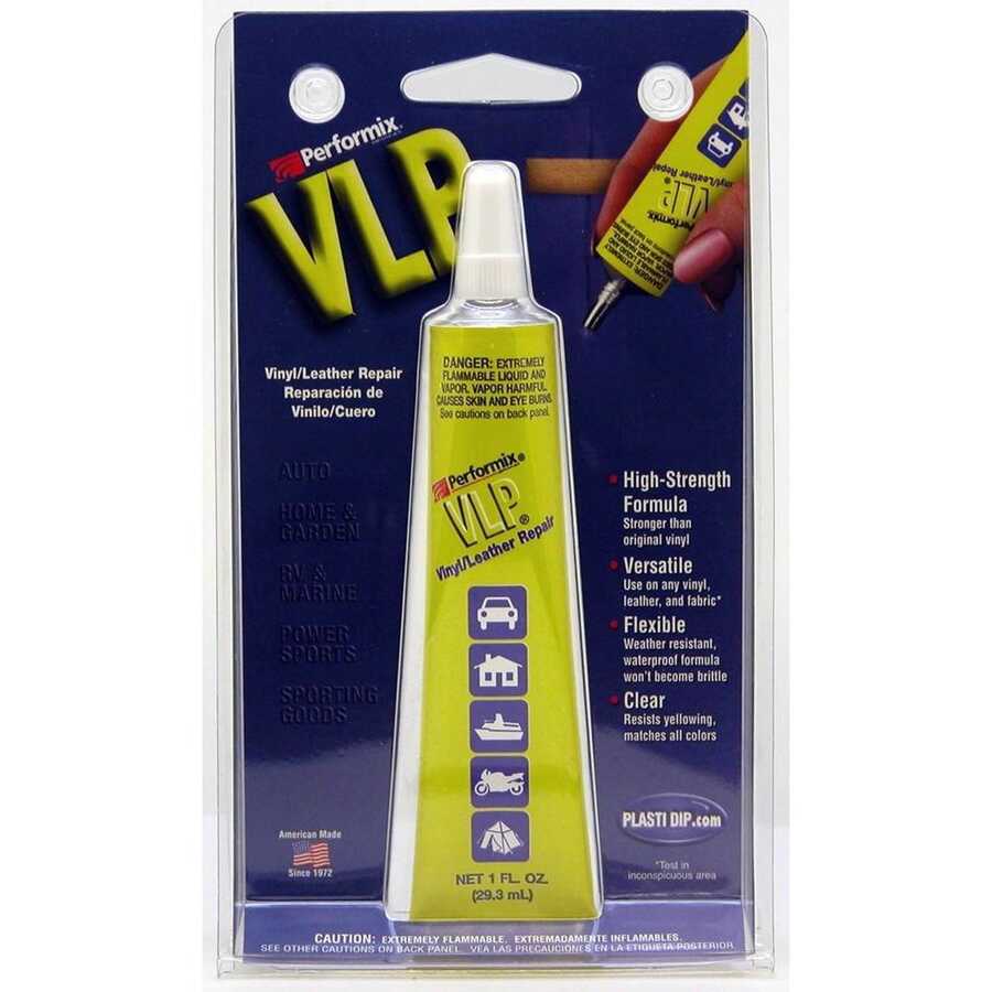 VLP Clear Liquid Vinyl Repair 1 Oz Carded