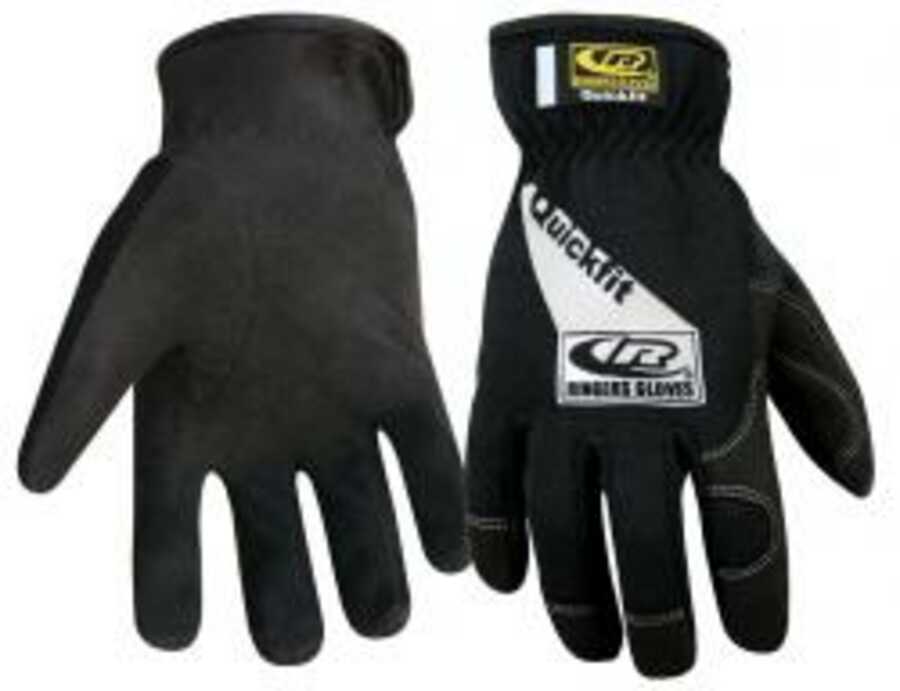 Black Quick Fit Gloves- XXL