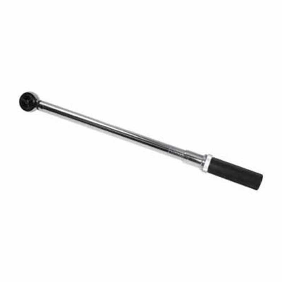 1/2 Inch Drive Micrometer Clicker Style Torque Wrench 25-250 ft-