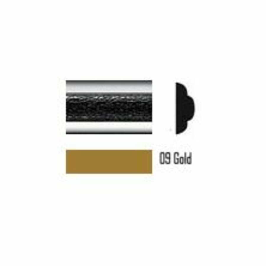 5/8" Fine Line Molding Gold 2-13' Kit