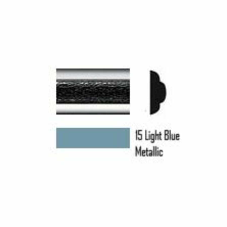 5/8" Fine Line Molding Light Blue Metallic 2-13' Kit