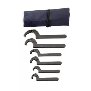 Martin Tools Adjustable Pin Spanner Set 6 Pc SPW6K (image for) Martin Tools Adjustable Pin Spanner Set 6 Pc SPW6K
