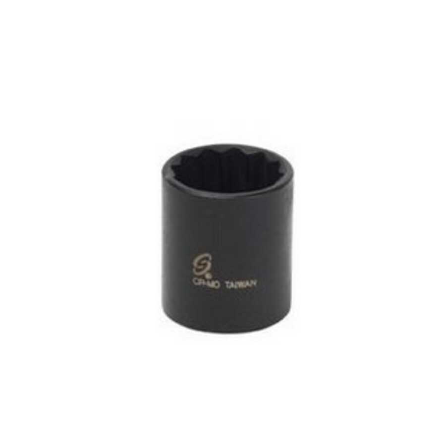 3/8\" Drive 12 Point 11/16\" SAE Impact Socket