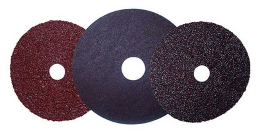 5"- 36 Grit Resin Fiber Grinding Discs - 7/8" Arbor Hole 25 Pack