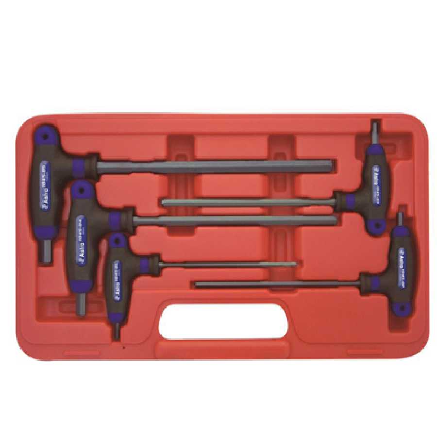 Worn Damaged Metric Hex Bolt Extractor T-Handle Set