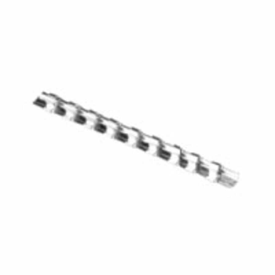 3/8 Inch Socket Holder Rail 9 Inch L w Clips