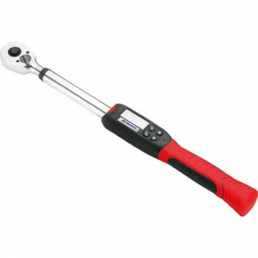 1/2 Inch Drive Digital Torque Wrench 3-99 ft-lbs(5-135 Nm)