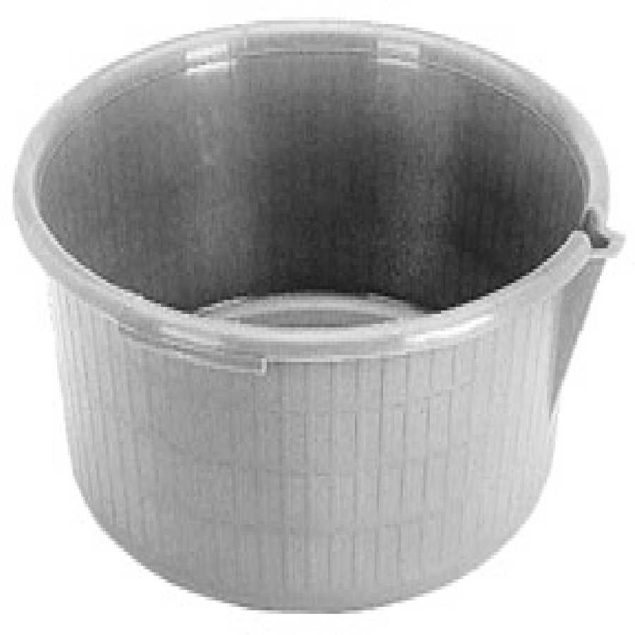 DRAIN PAN PLASTIC 13IN. DIA. 4IN. HIGH