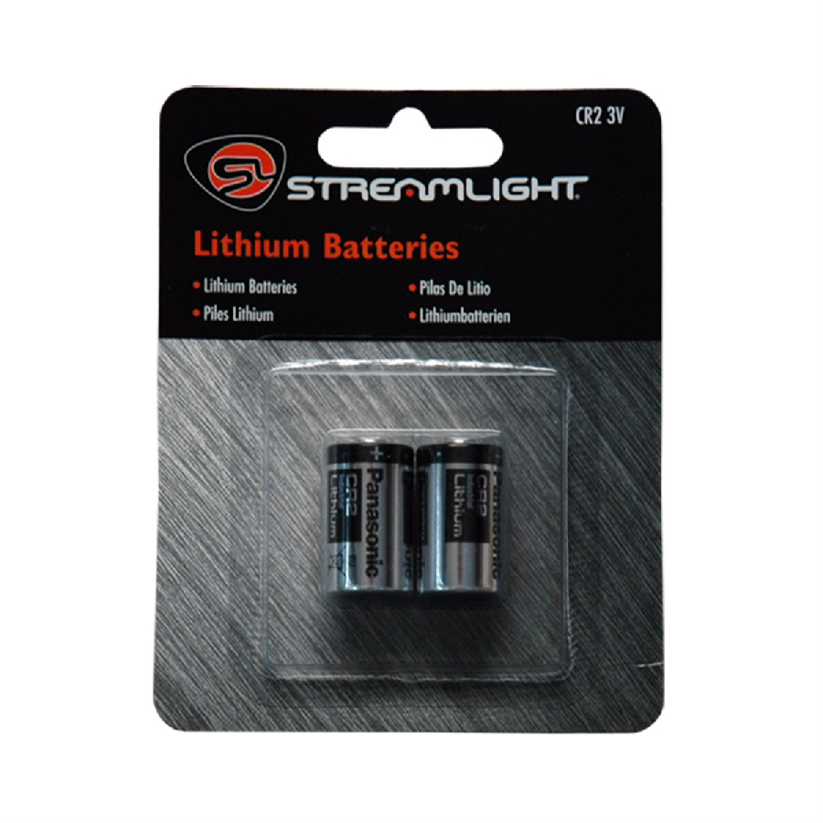 CR2 lithium batteries - 2 pk