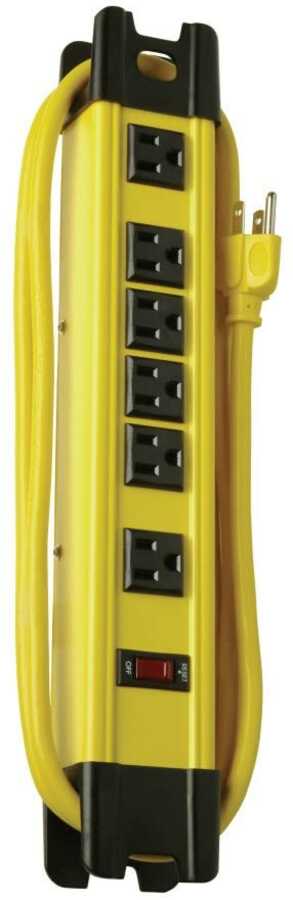 6 outlet metal HD power strip